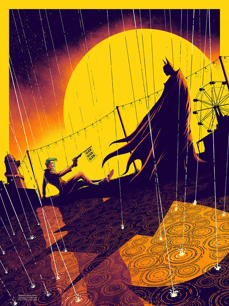 Batman (The Killing Joke Variant) by Matt Ferguson, 18" x 24" Screen Print