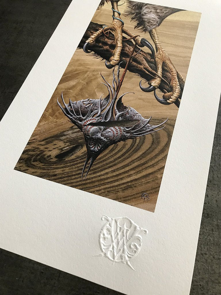 Venin by Aaron Horkey, 9" x 15.5" Fine Art Giclee