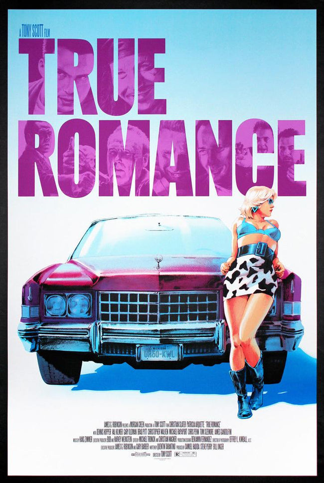 2024 James Rheem Davis True Romance Movie Print