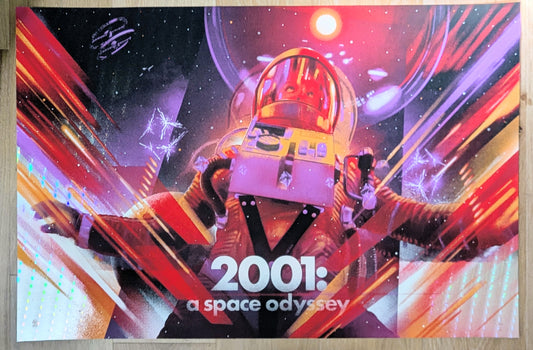 2001 A Space Odyssey (1/1 Variant) by Vance Kelly