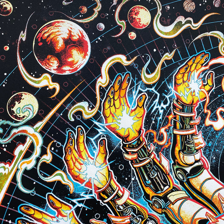 311 Las Vegas 2022 by Miles Tsang, 18" x 24" Screen Print