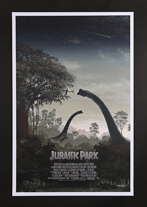 Jurassic Park by JC Richard, 24" x 36" Screen Print