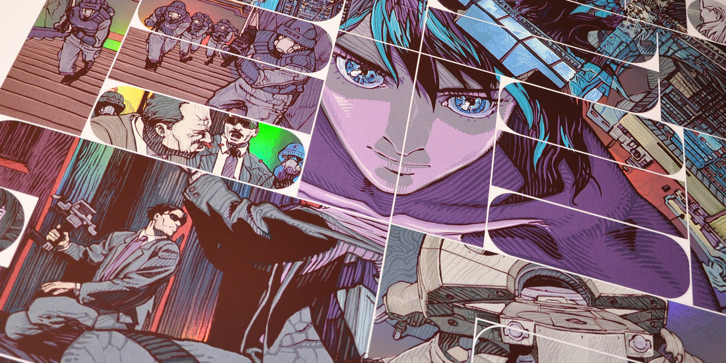 Ghost in the Shell (Foil Variant) by Krzysztof Domaradzki