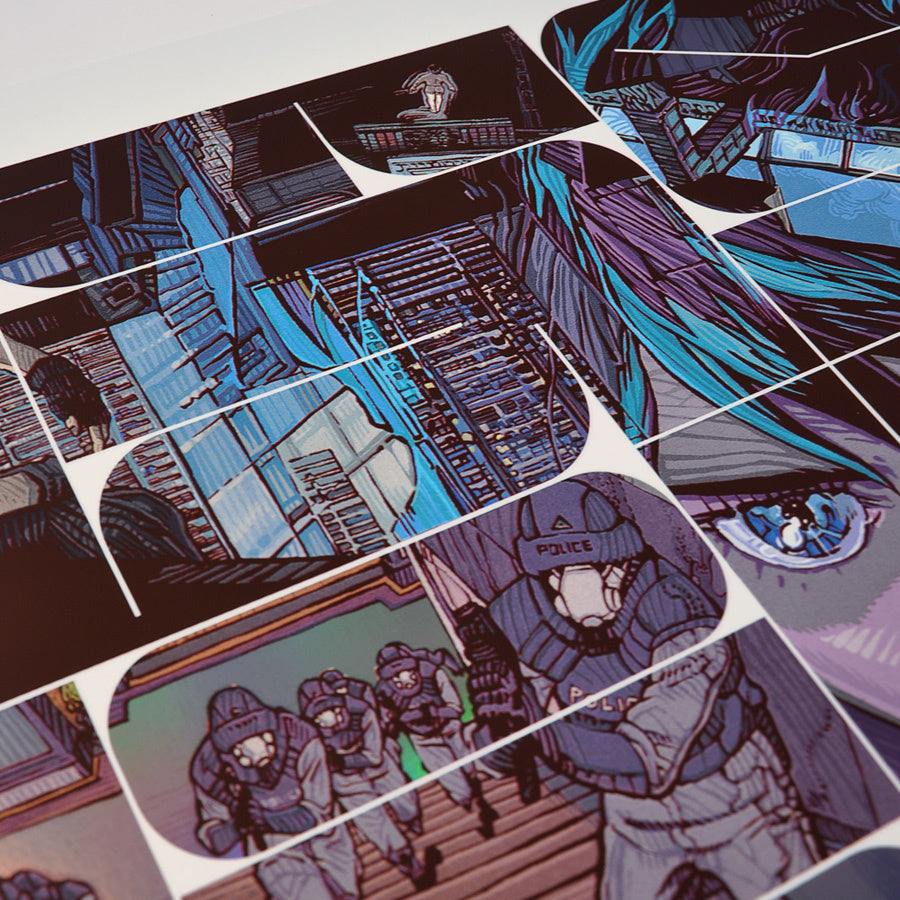 Ghost in the Shell (Foil Variant) by Krzysztof Domaradzki