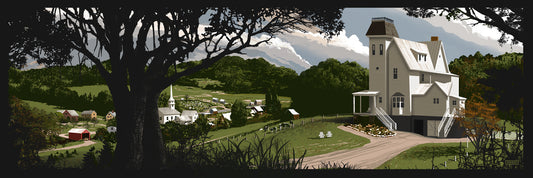 Beetlejuice (Variant) by JC Richard, 36" x 12" Fine Art Giclee