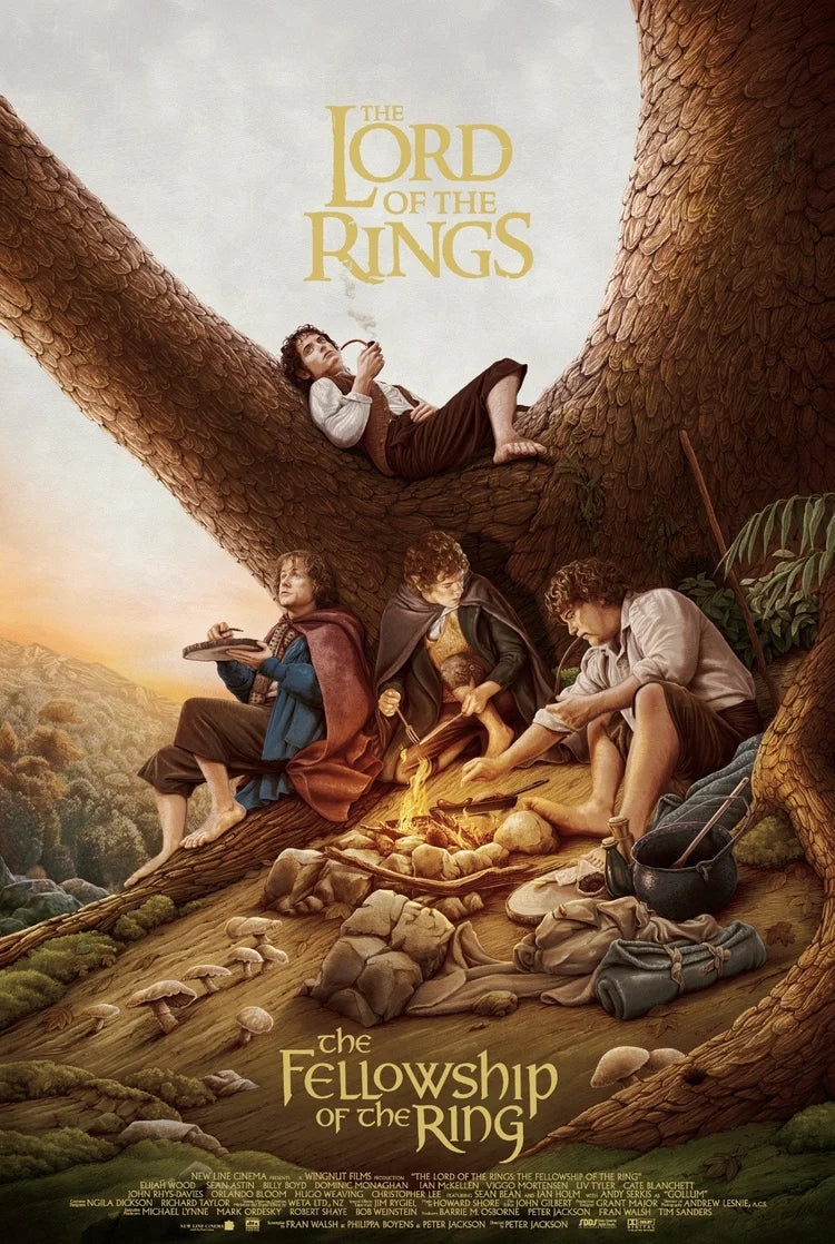 Lord of the Rings Fellowship of the Ring by Adam Stothard