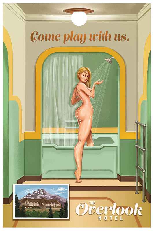 The Shining (Overlook Hotel) by Mona Collentine, 24" x 36" Screen Print