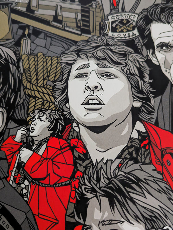 The Goonies (Variant Signed AP) by Tyler Stout