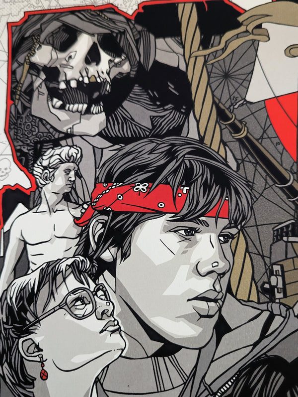 The Goonies (Variant Signed AP) by Tyler Stout