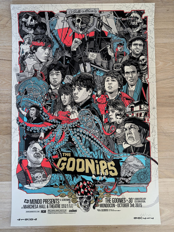 The Goonies (Signed AP) by Tyler Stout