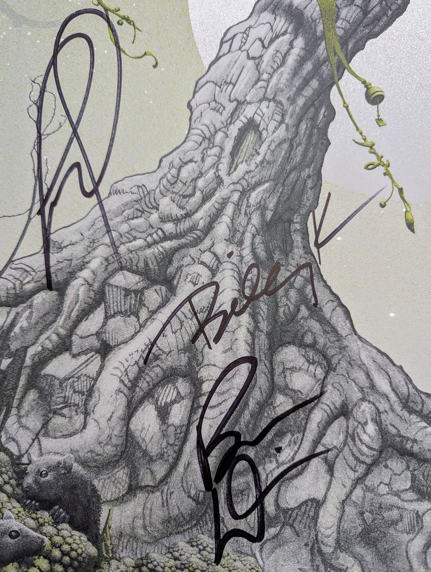 Mastodon Salt Lake City 2021 (BAND SIGNED Authograph) by Ron Ransom