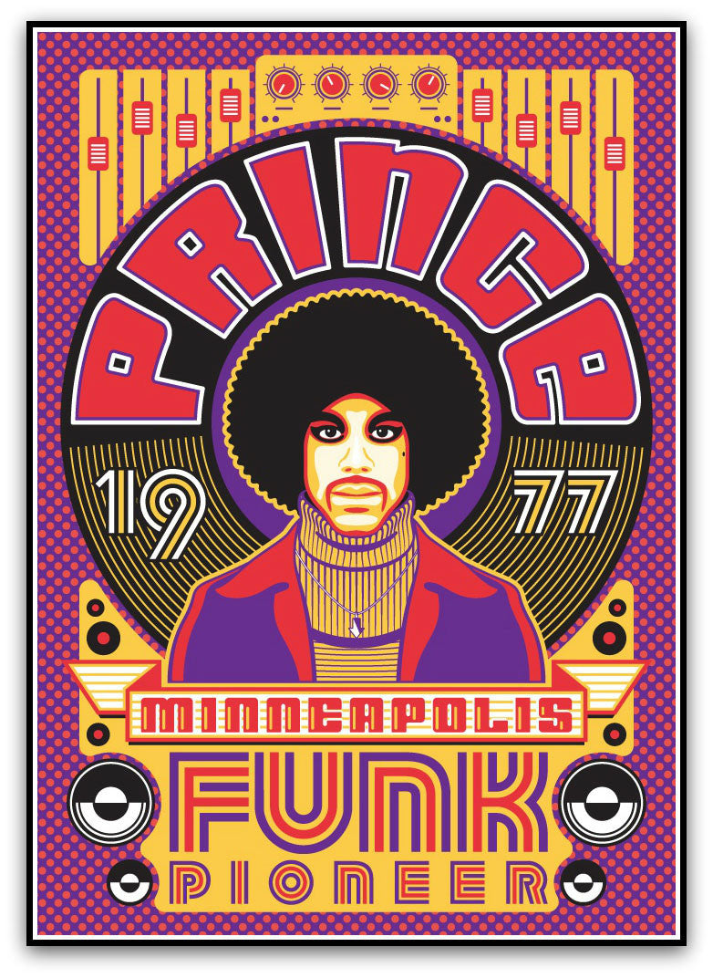 Prince Minneapolis 1977 by
