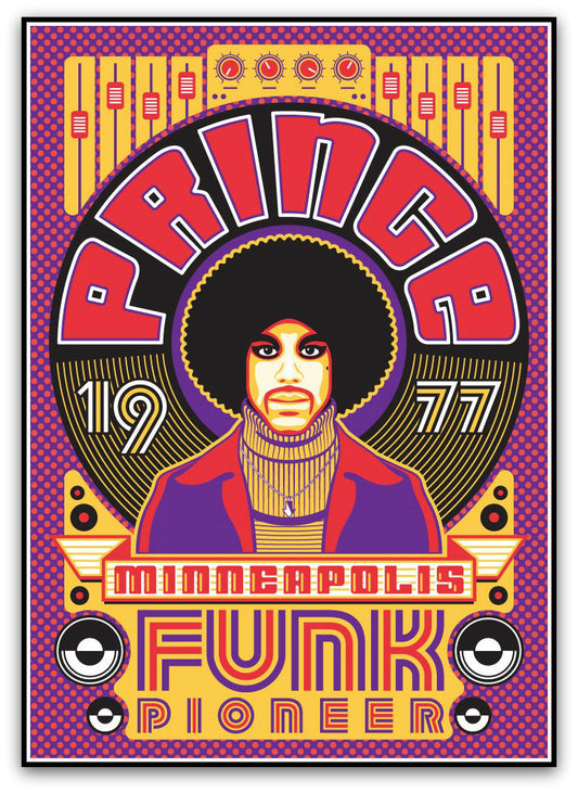 Prince Minneapolis 1977 by