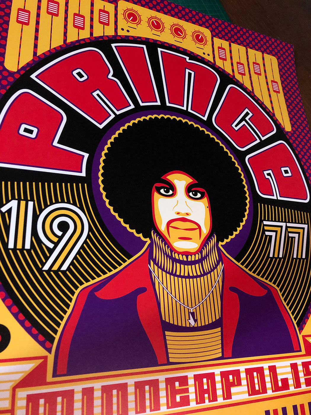 Prince Minneapolis 1977 by
