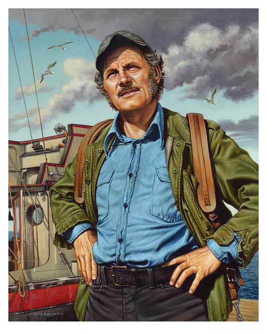Jaws by Jason Edmiston, 16" x 24" Fine Art Giclee