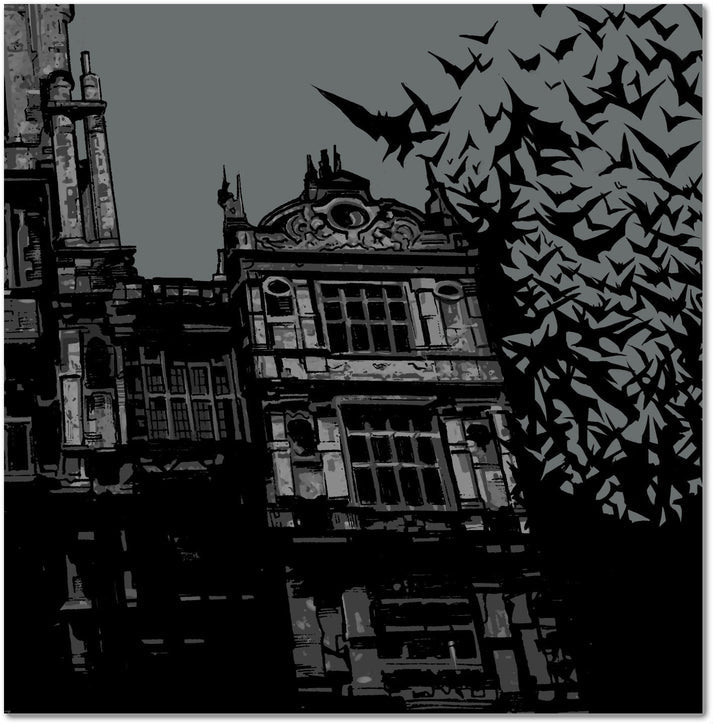 Batman Begins by Lee Garbett, 24" x 36" Screen Print