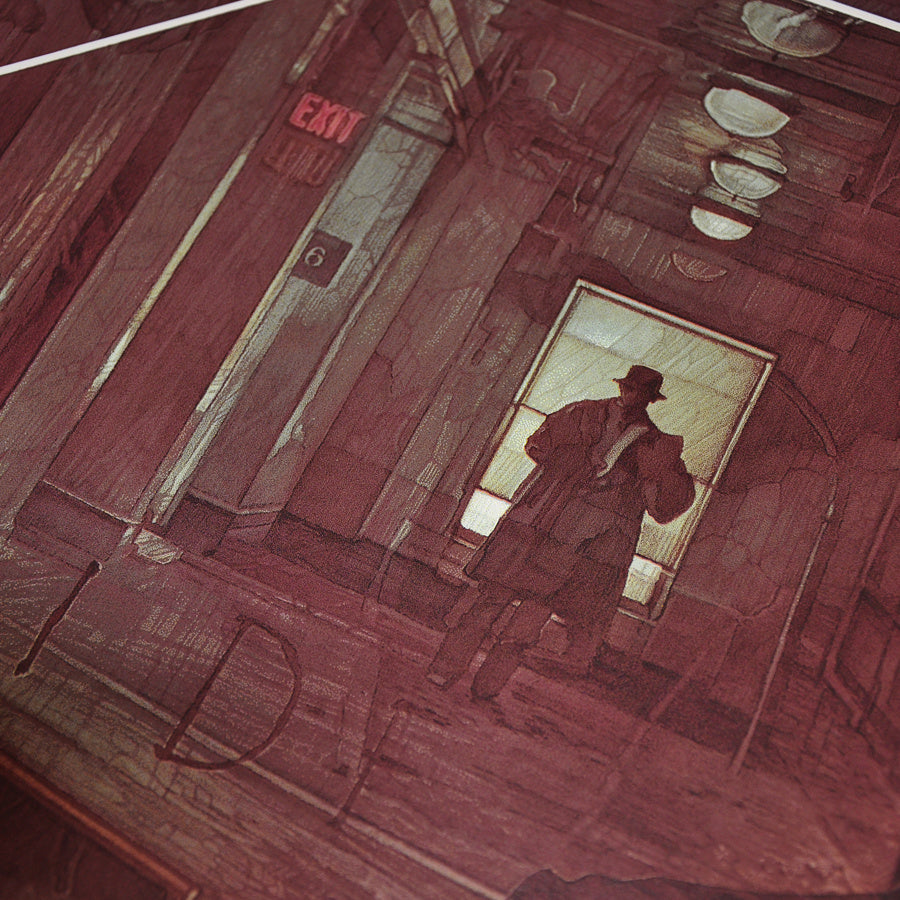 Se7en Seven by Krzysztof Domaradzki, 36" x 24" Screen Print