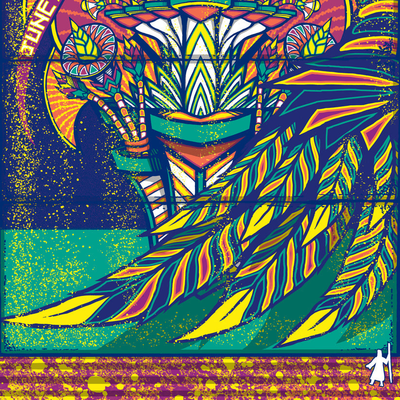 Widespread Panic Morrison 2023 by Brad Klausen, 18" x 24" Screen Print