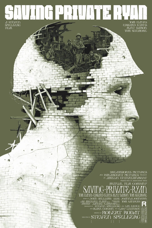 Saving Private Ryan by Gabz, 24" x 36" Screen Print