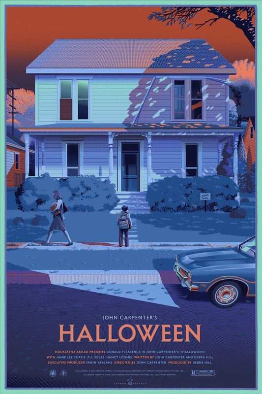 Halloween (Variant) by Laurent Durieux, 24" x 36" Screen Print