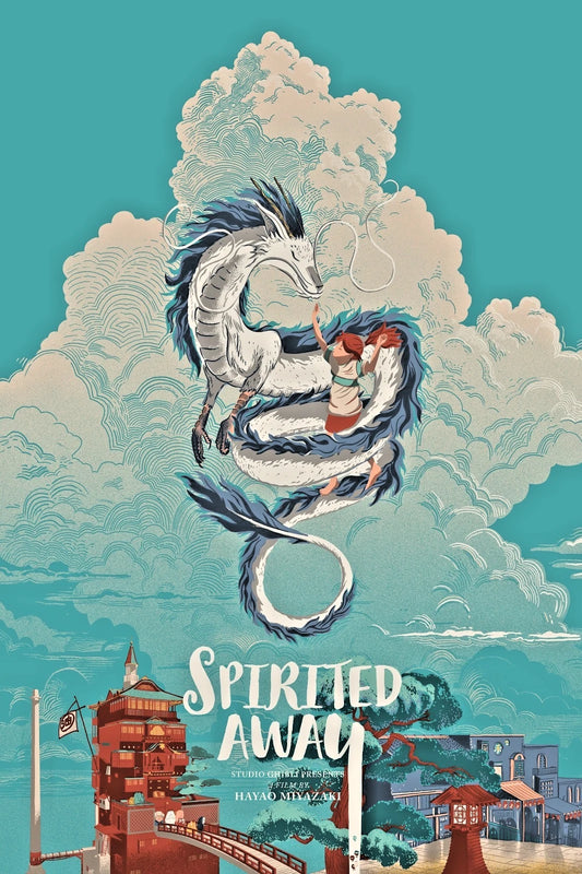 Spirited Away by Raid71, 24" x 36" Screen Print