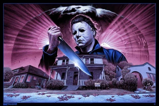 Halloween (H45 Variant) by Jason Edmiston, 36" x 24" Screen Print
