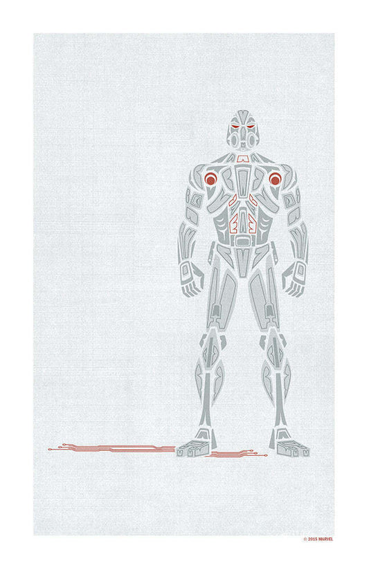 Avengers Age of Ultron by Jeffrey Veregge, 11" x 17" Fine Art Giclee