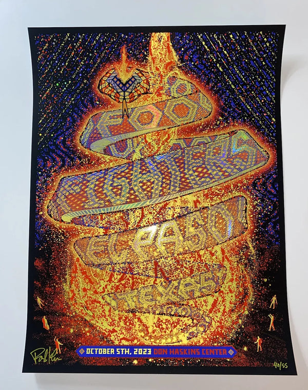 Foo Fighters El Paso 2023 (FOIL) by Brad Klausen