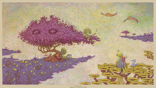 Here We Be by Marq Spusta, 20" x 12" Screen Print