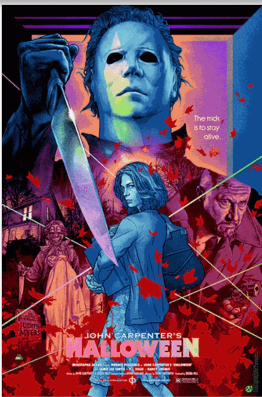 Halloween (FOIL) by Martin Ansin, 24" x 36" Screen Print