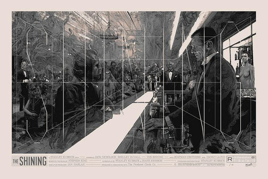 The Shining (Bar Scene Variant) by Krzysztof Domaradzki, 36" x 24" Screen Print