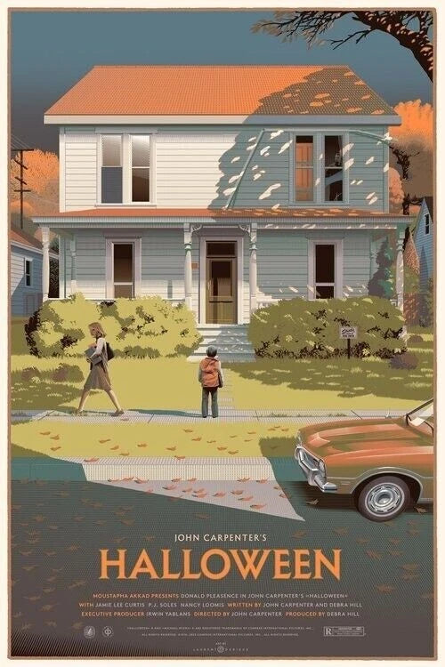 Halloween by Laurent Durieux, 24" x 36" Screen Print