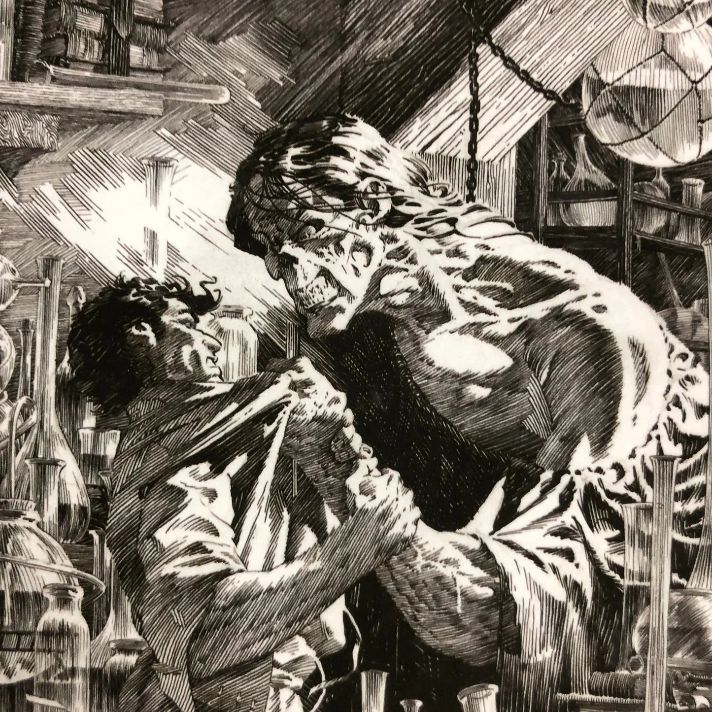 I Shall Be With You on Your Wedding Night (Frankenstein) by Bernie Wrightson