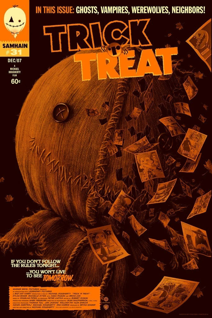 Trick 'r Treat by Matt Ryan Tobin, 24" x 36" Screen Print