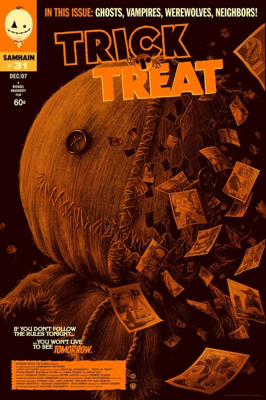 Trick 'r Treat by Matt Ryan Tobin, 24" x 36" Screen Print