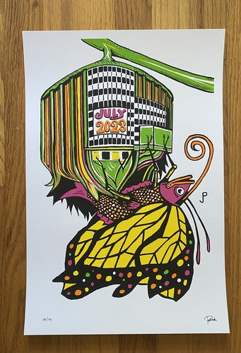 Phish New York (MSG Chrysalis) by Jim Pollock, 12" x 18" Screen Print