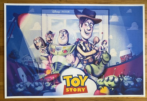 Toy Story (Variant) by Giulia Del Mastio, 36" x 24" Screen Print