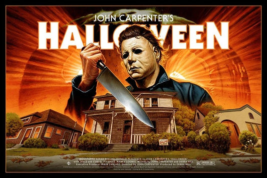 Halloween (H45) by Jason Edmiston, 36" x 24" Screen Print