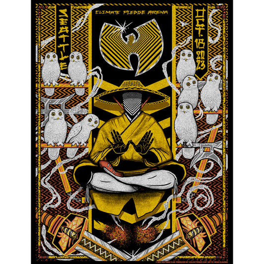 Wu-Tang Clan Seattle 2023 by Brad Klausen