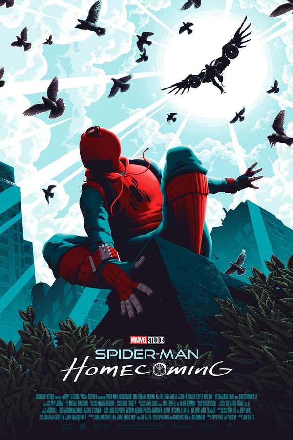 Spider-Man Homecoming by Florey, 24" x 36" Screen Print