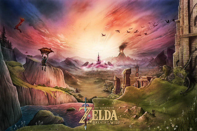 Poster The Legend of Zelda - Breath of the Wild