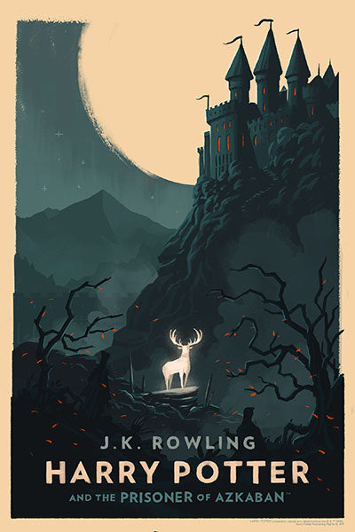 Harry Potter and the Prisoner of Azkaban by Olly Moss, 16" x 24" Fine Art Giclee