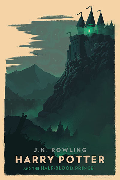 Harry Potter and the Half-Blood Prince by Olly Moss, 16" x 24" Fine Art Giclee