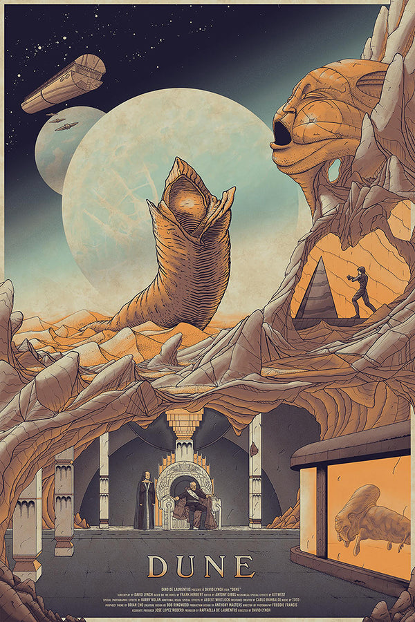 Dune by Christian Eres, 24" x 36" Screen Print