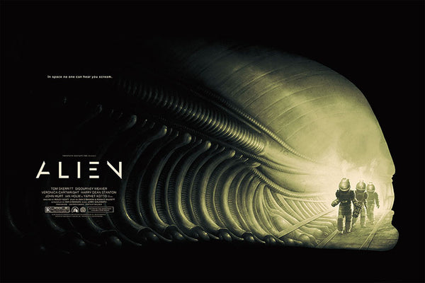 Alien by Phantom City Creative, 36" x 24" Screen Print