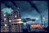 Back to the Future II by Matt Ferguson, 36" x 24" Screen Print