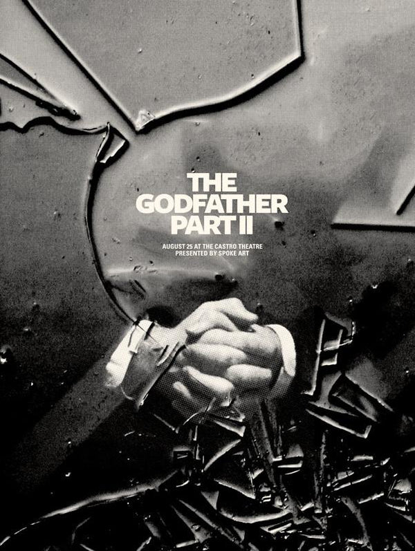 The Godfather Part II by Brandon Schaefer, 18" x 24" Screen Print