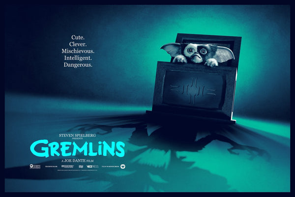 Gremlins (Variant) by Matt Ferguson, 36" x 24" Screen Print