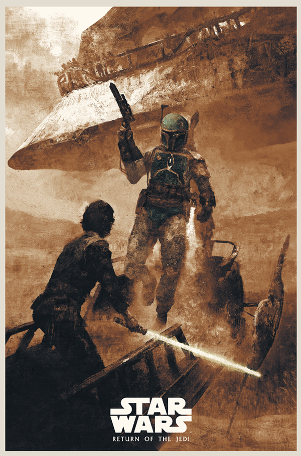 Star Wars Return of the Jedi by Karl Fitzgerald