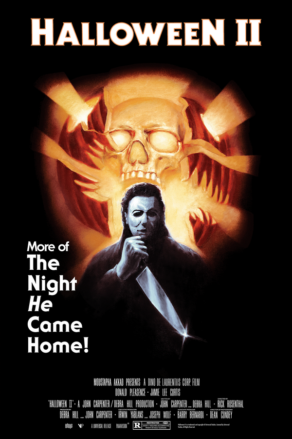 Halloween II by Bob Gleason, 24" x 36" Screen Print